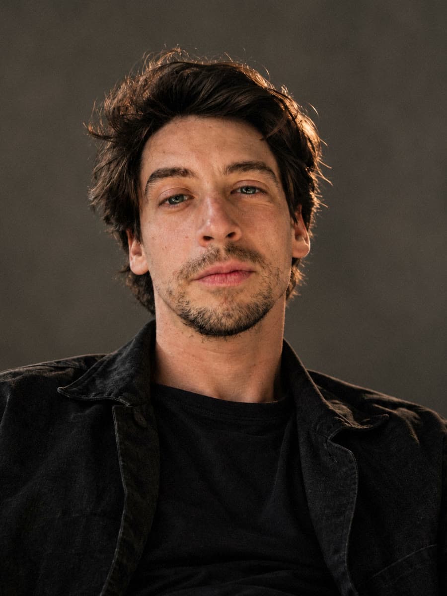 Portrait of Sarp Yıldız, film director and AI video creator